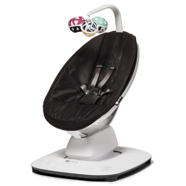 Фото - Крісло-гойдалка 4moms MamaRoo 5.0 black classic (2001004)