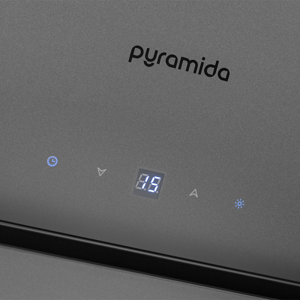 Фото - Витяжка декоративна Pyramida HES 30 (D-600 MM) GRAY /AJ