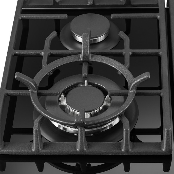 Фото - Варильна поверхня  газова Pyramida PFG 647 Black Luxe