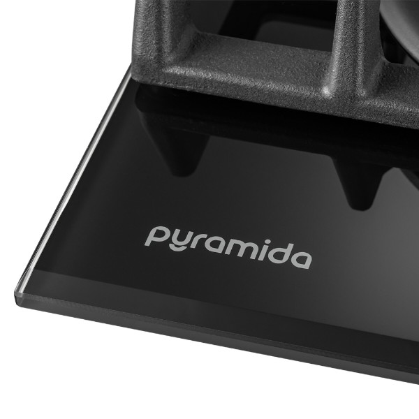 Фото - Варильна поверхня  газова Pyramida PFG 647 Black Luxe