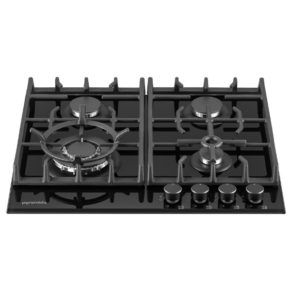 Фото - Варильна поверхня  газова Pyramida PFG 647 Black Luxe