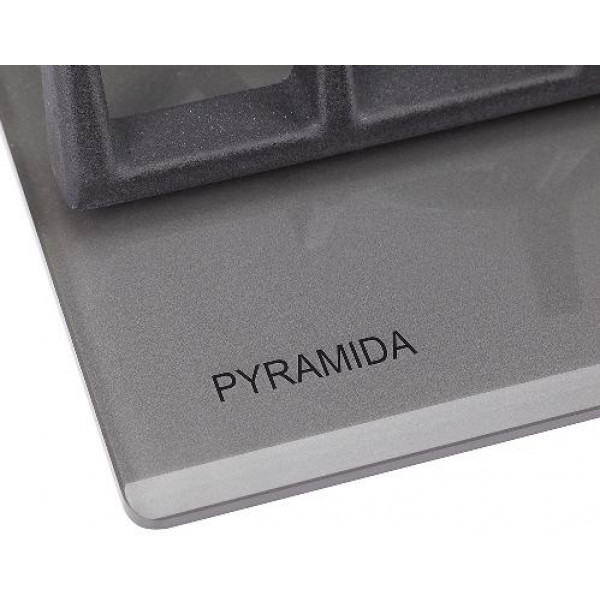 Фото - Варильна поверхня газова Pyramida PFG 647 GRAY LUXE