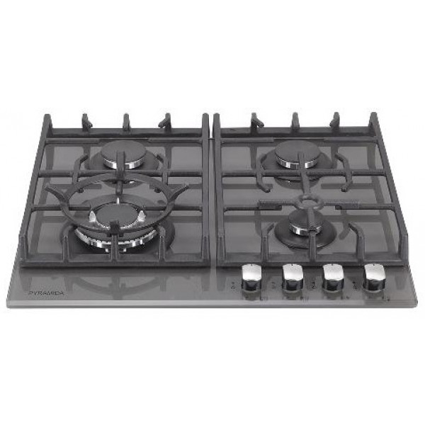 Фото - Варильна поверхня газова Pyramida PFG 647 GRAY LUXE