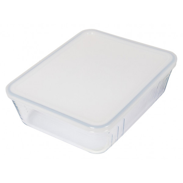 Фото - Форма для приготування Pyrex 243P000Форма/250X200мм/2,6л прям. з криш