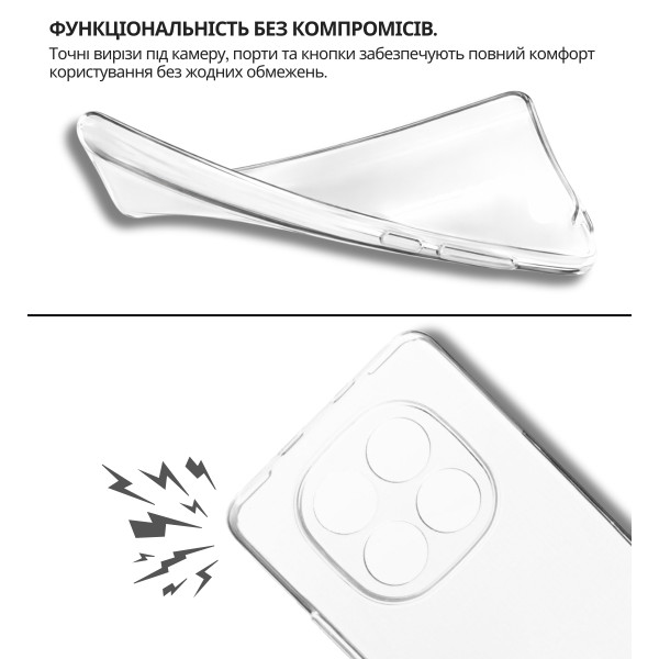 Фото - Чохол для смартфону BeCover for Poco M8 Transparancy (715056)