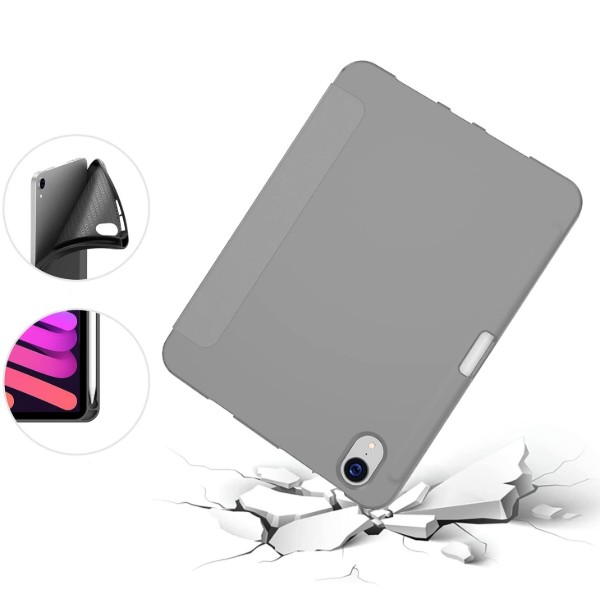Фото - Чохол для планшету BeCover Direct Charge Pen з кріпленням Apple Pencil for Apple iPad Mini 7 2024 Gray (712461)