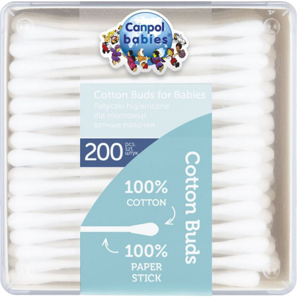 Фото - Вушні палички дитячі Canpol babies 200 шт. (3/116)