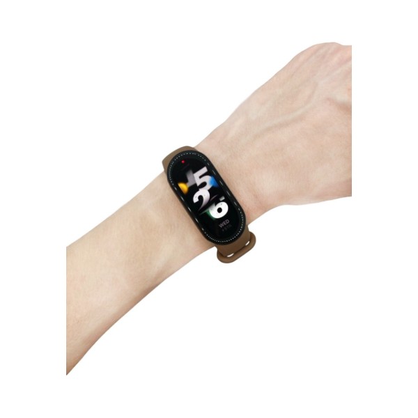 Фото - Ремінець для фітнес-браслета BeCover for Xiaomi Mi Smart Band 10 Brown (713590)