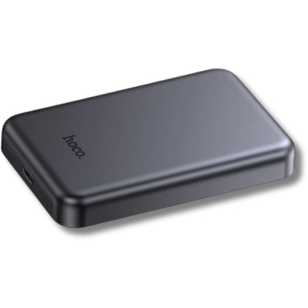 Фото - Батарея мобільна HOCO J160 Original Magnetic Wireless 5W (5000 mAh) Black (714868)