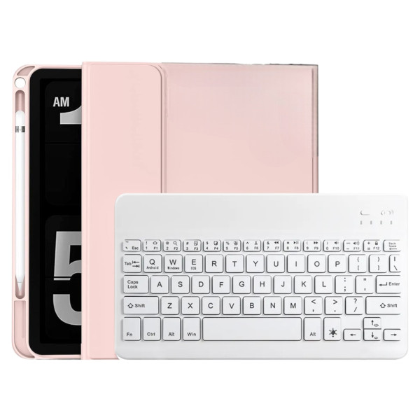 Фото - Чохол для планшету BeCover з бездротовою клавіатурою for Apple iPad Pro 11" M4 2024 Pink (713001)