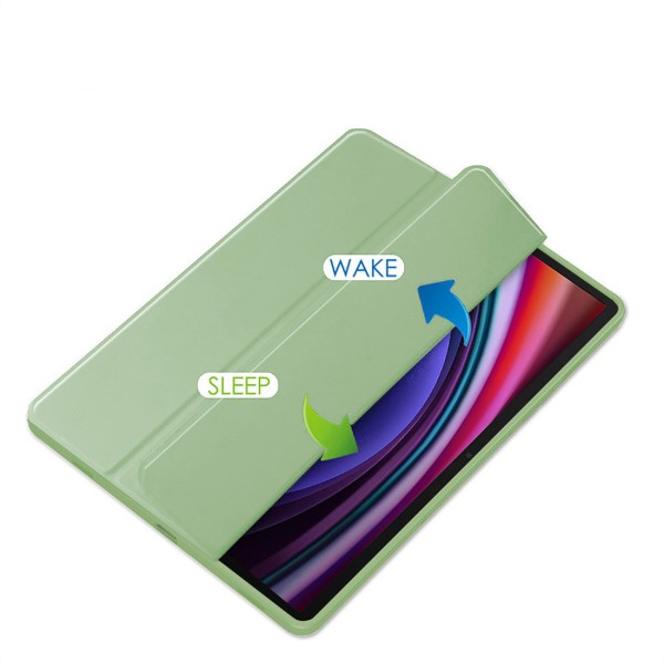 Фото - Чохол для планшета BeCover Soft Edge з кріпленням для стілусу for Samsung Galaxy Tab S10 FE (SM-X520/SM-X526) 10.9" Green (713303)