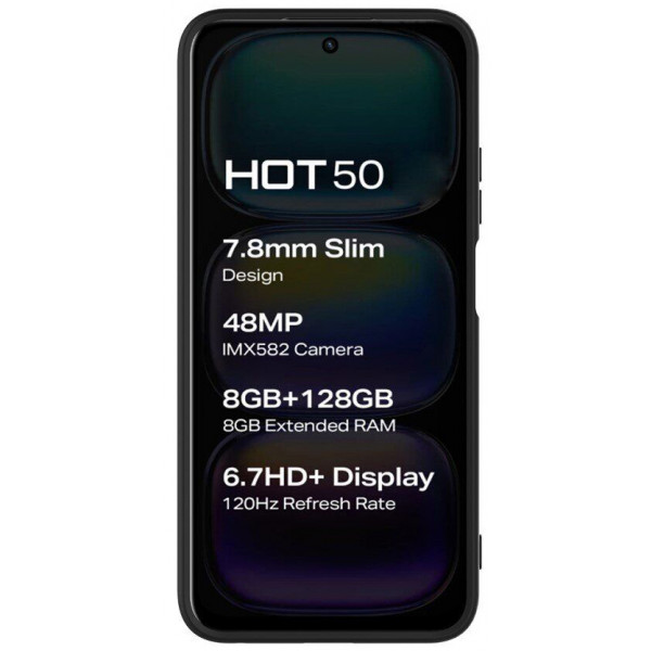 Фото - Чохол для смартфону BeCover for Infinix Hot 50 (X6720) Black (712282)