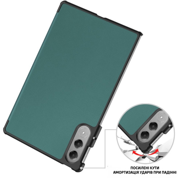 Фото - Чохол для планшета BeCover Smart Case for Lenovo Yoga Tab 11 2025 11.1" TB-710FU Dark Green (715094)