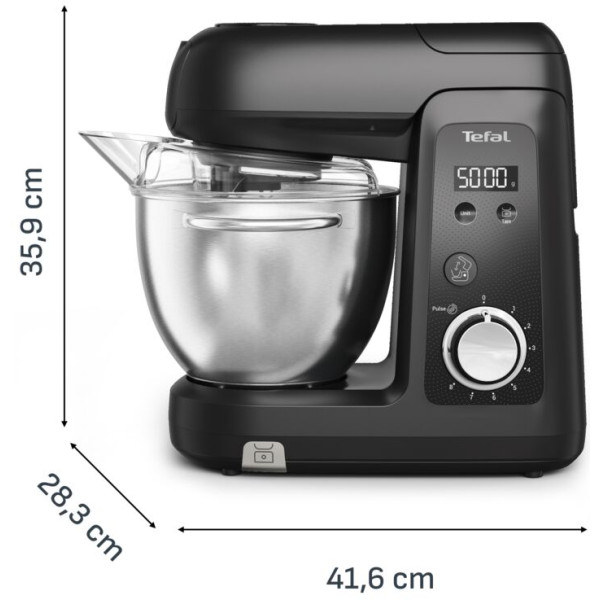 Фото - Комплект техніки Tefal Кухонна машина і комбайн + Форма для приготування Tefal QB5458F0 Bake Partner + + J175S504 CERAMIK 5 пр.