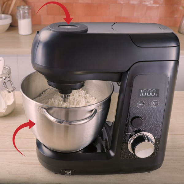 Фото - Комплект техніки Tefal Кухонна машина і комбайн + Форма для приготування Tefal QB5458F0 Bake Partner + + J175S504 CERAMIK 5 пр.