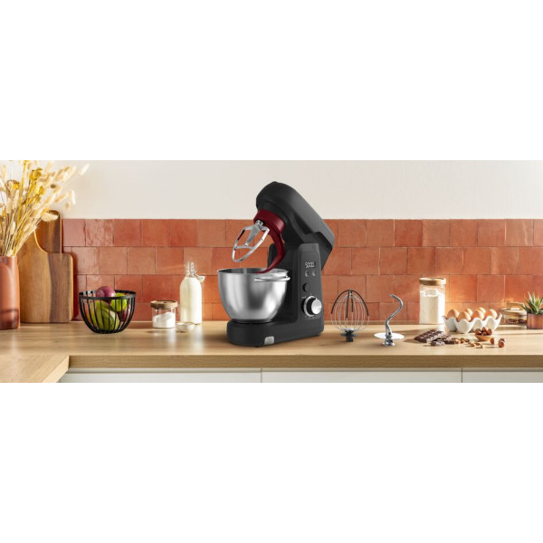 Фото - Комплект техніки Tefal Кухонна машина і комбайн + Форма для приготування Tefal QB5458F0 Bake Partner + + J175S504 CERAMIK 5 пр.
