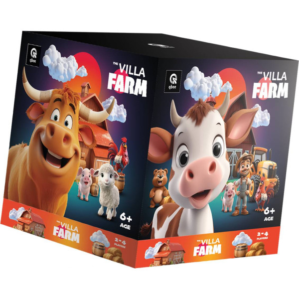 Фото - Настільна гра розважальна (5-7 років) qbee "The Villa Farm"  (QB701-006)