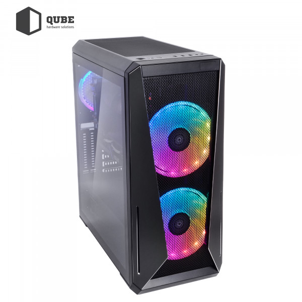 Фото - Уцінка - Системний блок QUBE QB i9 10900F RTX3080 10GB 3222 (i910900FRTX308010GB3222)