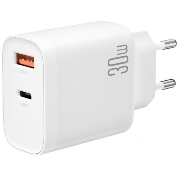 Фото - Сетевое зарядное устройство XO PD30W/QC18W 1USB-C+1USB-A fast charging (XO-QC16)