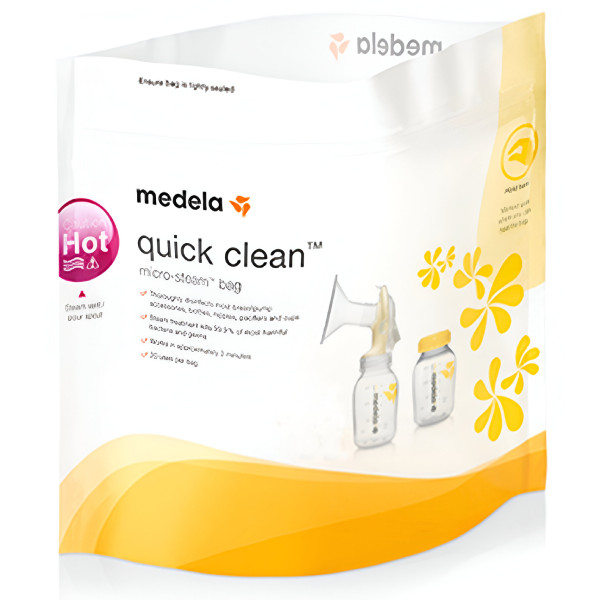 Фото - Пакети для стерилізації Medela Quick Clean Microwave Bags 5 шт. (008.0040)