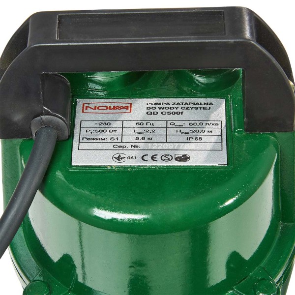 Фото - Занурювальний насос Nowa QD C750f