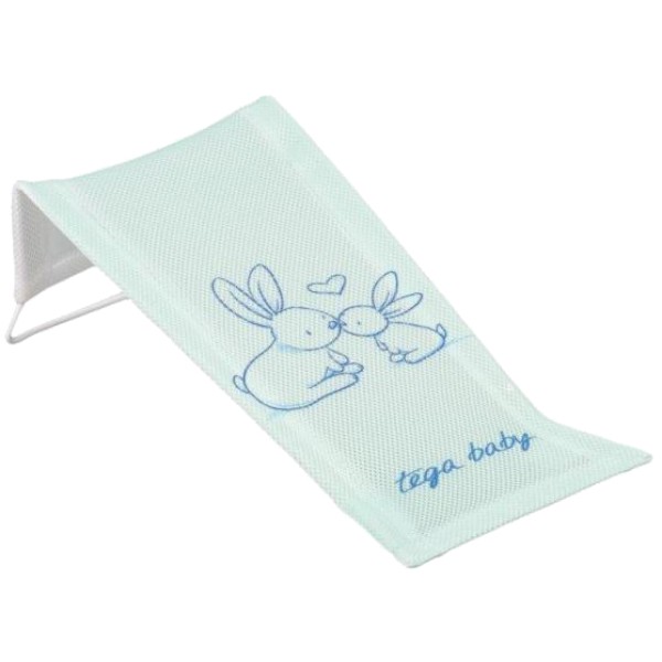 Фото - Гамак для купания в ванночку Tega Baby с рисунком Зайчики, Мятный (KR-026-105)