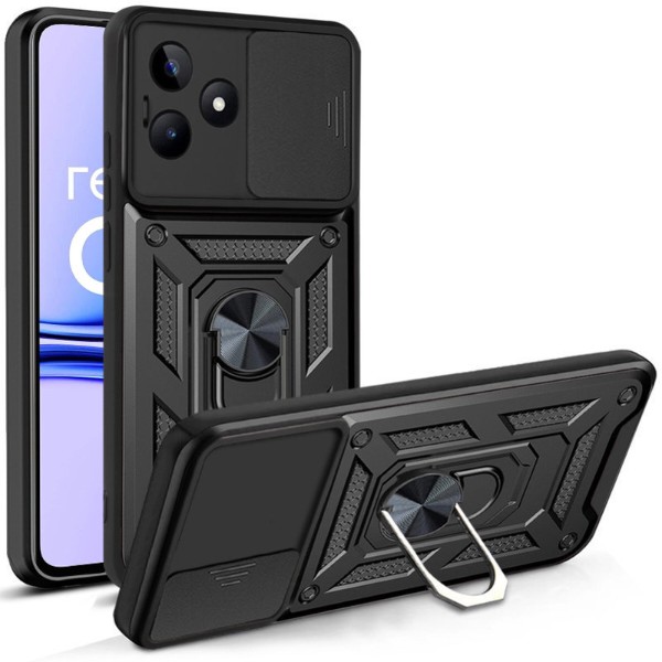 Фото - Чохол для смартфону BeCover Military for Realme C53 Black (710701)