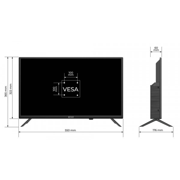 Фото - Телевизор KIVI 24H760QB