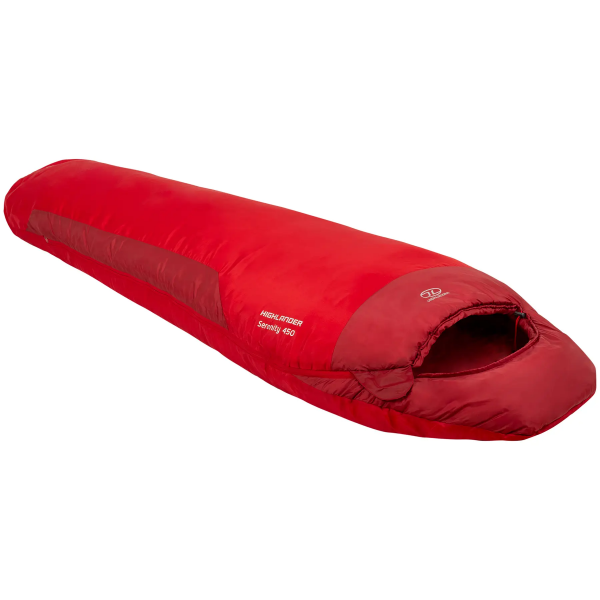 Фото - Спальний мішок Highlander Serenity Red Left (SB187-RD) Фото - Спальний мішок Highlander Serenity Red Left (SB187-RD)