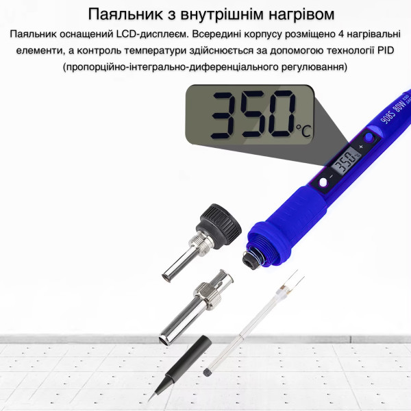 Фото - Паяльник INSPIRE QH908S-BLU-EU