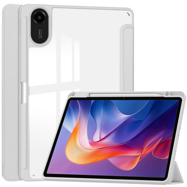 Фото - Чохол для планшета BeCover Soft Edge з кріпленням для стілусу for Xiaomi Redmi Pad 2 11.0" Gray (713660)