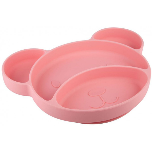 Фото - Тарілка для малюка Canpol babies Ведмедик - рожева (51/401_pin)