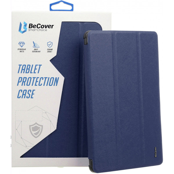 Фото - Чохол для планшета Becover Soft Edge з кріпленням Apple Pencil for Apple iPad 10.9'' (10 Gen)/iPad 11'' (A16) Deep Blue (709185)