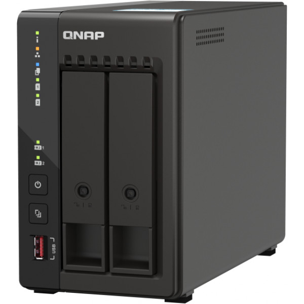 Фото - Мережеве сховище без HDD QNAP TS-253E-8G