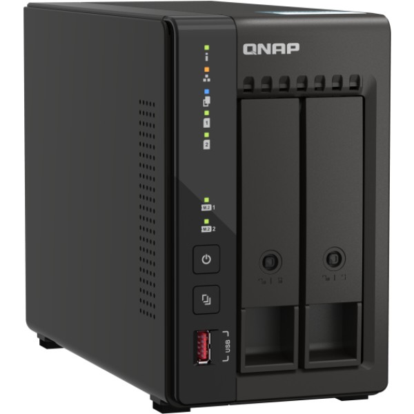 Фото - Мережеве сховище без HDD QNAP TS-253E-8G