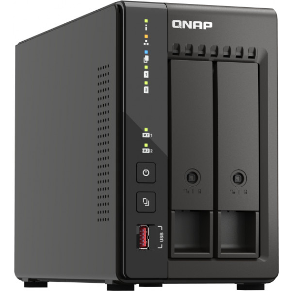 Фото - Мережеве сховище без HDD QNAP TS-253E-8G