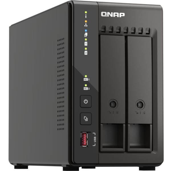 Фото - Мережеве сховище без HDD QNAP TS-253E-8G