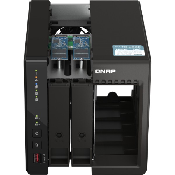 Фото - Мережеве сховище без HDD QNAP TS-253E-8G