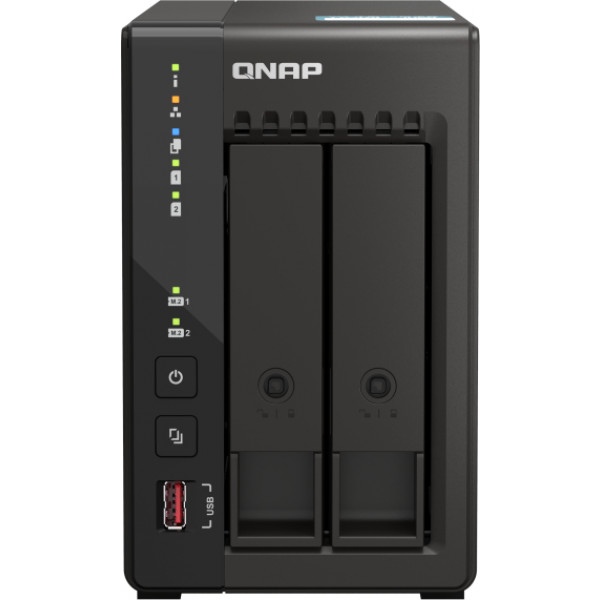 Фото - Мережеве сховище без HDD QNAP TS-253E-8G