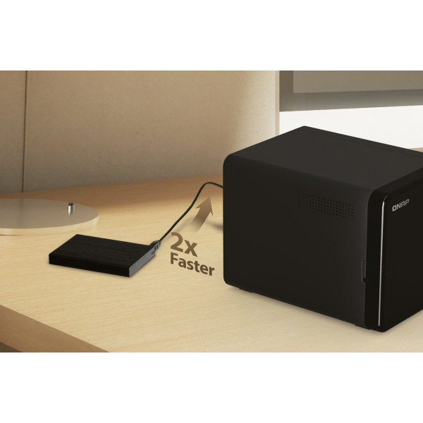 Фото - Мережеве сховище без HDD QNAP TS-464-8G