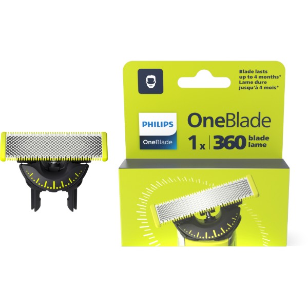 Фото - Змінні леза для тримера Philips OneBlade 360 QP410/50 (1 шт)
