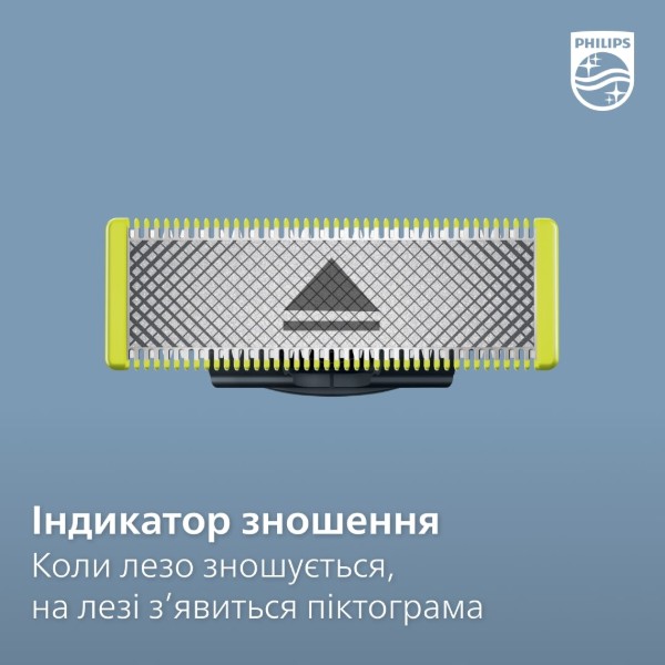 Фото - Змінні леза для тримера Philips OneBlade 360 QP410/50 (1 шт)