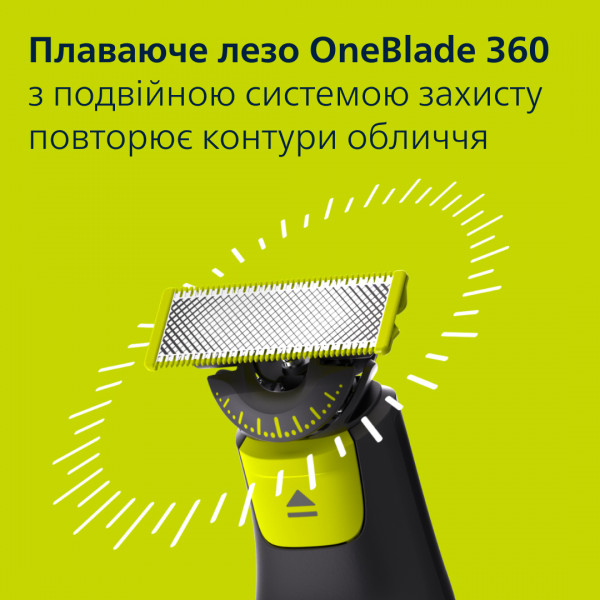 Фото - Электростанок Philips OneBlade Pro 360 QP6542/15 для лица и тела