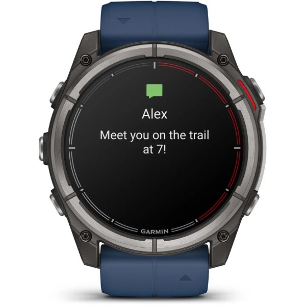 Фото - Смарт-годинник Garmin quatix 8 51mm, AMOLED, Saph (010-02905-91)
