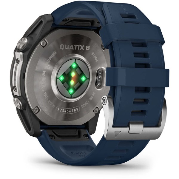 Фото - Смарт-годинник Garmin quatix 8 51mm, AMOLED, Saph (010-02905-91)
