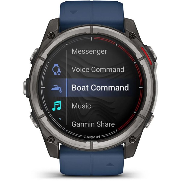Фото - Смарт-годинник Garmin quatix 8 51mm, AMOLED, Saph (010-02905-91)