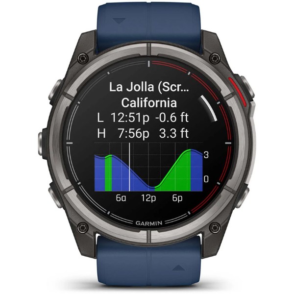 Фото - Смарт-годинник Garmin quatix 8 51mm, AMOLED, Saph (010-02905-91)