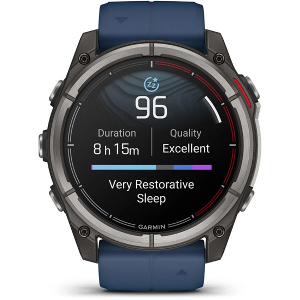Фото - Смарт-годинник Garmin quatix 8 51mm, AMOLED, Saph (010-02905-91)