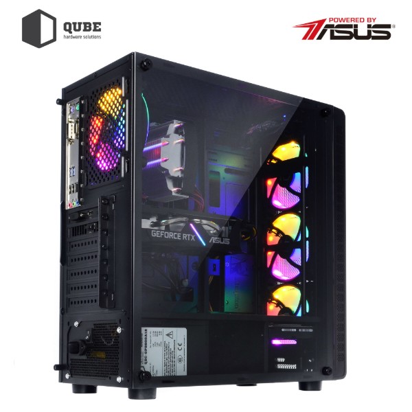Фото - Системный блок QUBE QB Ryzen 5 5600X GT 1030 2GB 162 (Ryzen55600XGT10302GB162)