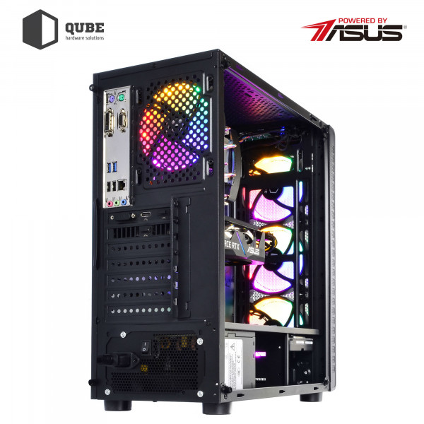 Фото - Системный блок QUBE QB Ryzen 5 5600X GT 1030 2GB 1611 (Ryzen55600XGT10302GB1611)